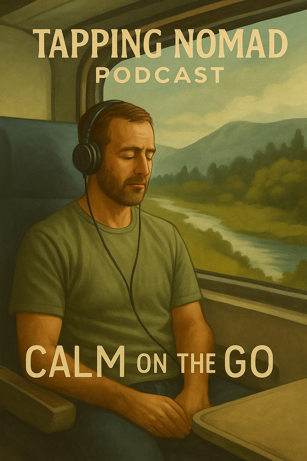 eft tapping nomad - ian hollinsworth - podcast - audio - listening on train