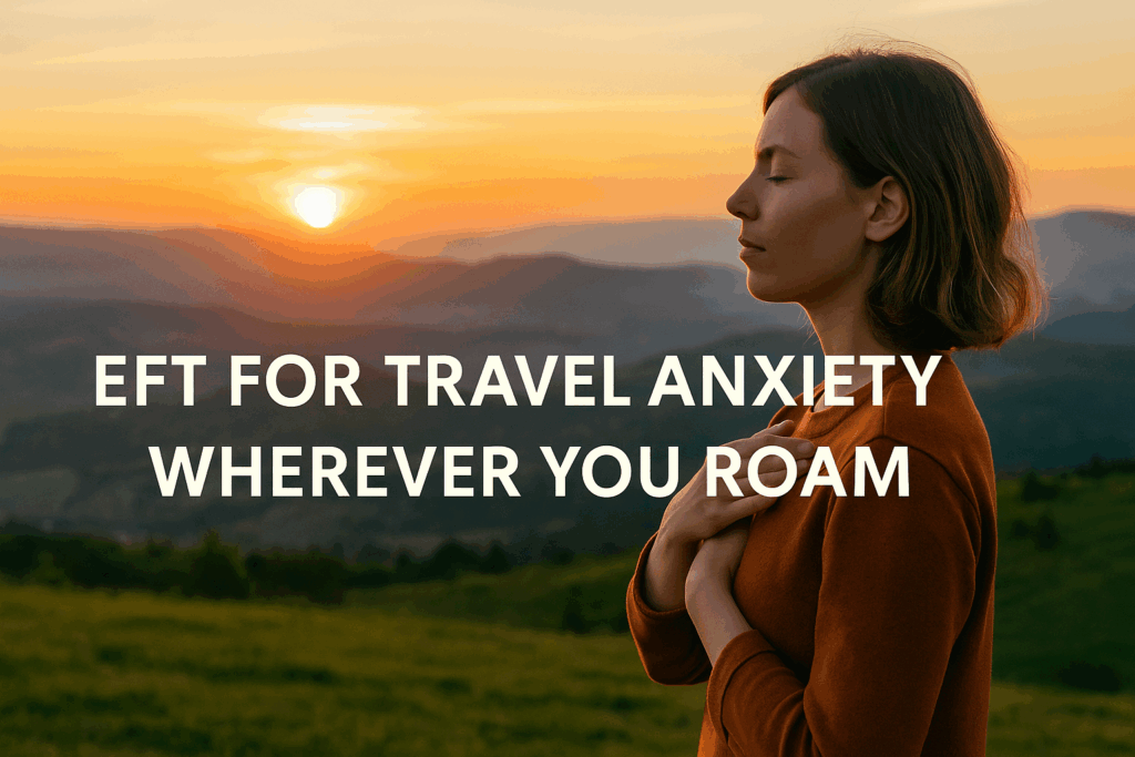 EFT for travel anxiety wherever you roam