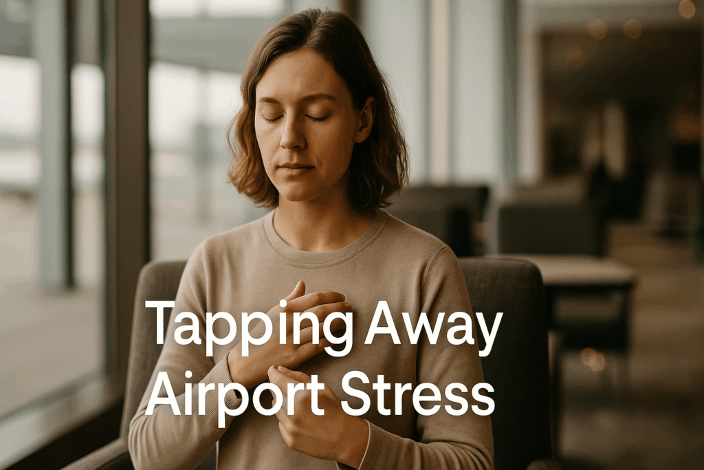 EFT for travel anxiety – airport stress tapping